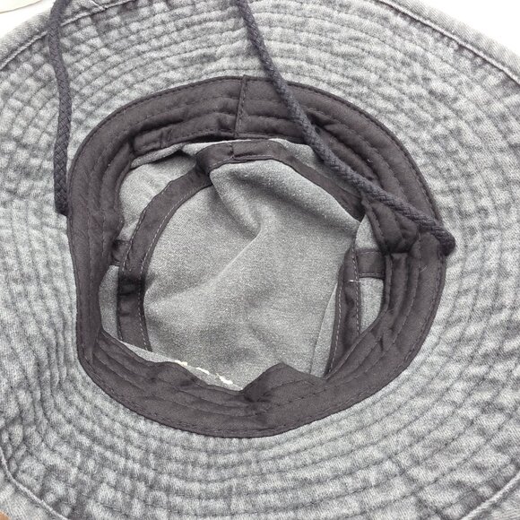 Rip Curl Premium Surf Gray UPF Sun Bucket Hat Summer Beach Walking Outdoors - Picture 7 of 7